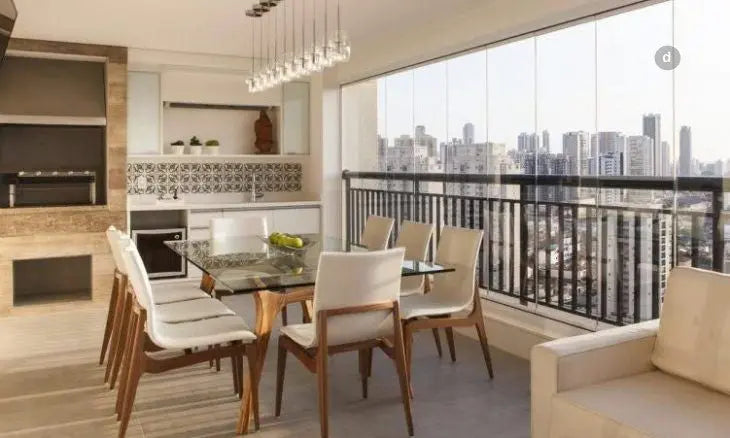 CONSULTORIA ÁREA EXTERNA - VARANDA INTEGRADA COM SALA Decore